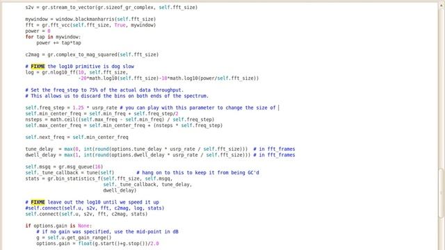 GNURADIO : Spectrum Sensing with USRP part-2