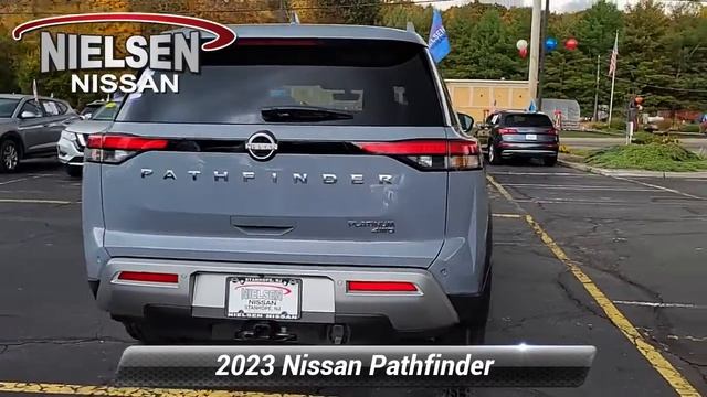 New 2023 Nissan Pathfinder Platinum, Stanhope, NJ B30045 смотреть онлайн