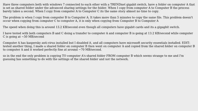 Copying to a network shared folder extremely slow (3 Solutions!!) смотреть онлайн