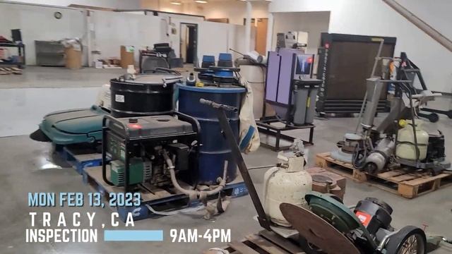 AUCTION INSPECTION | FEB 13 | Equipment, Pallet Racking, Forklift & More смотреть онлайн