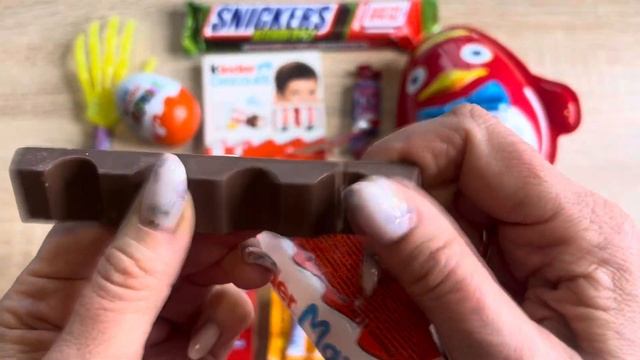 🍭Opening ASMR Candy 🍯Kinder MAXI 🍭 Chupa Chups Skull Lollipop. Melody Pops🍯