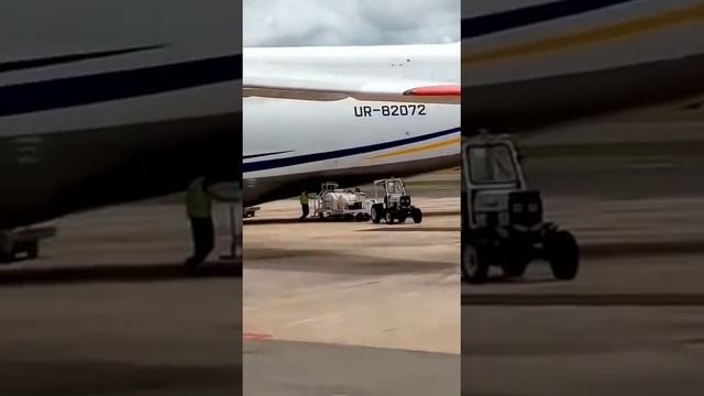 Antonov AN-124 no aeroporto de Salvador BA смотреть онлайн