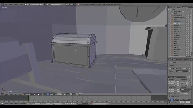 Inside Witch's house - Low Poly - Speed level design - Blender, Unity смотреть онлайн
