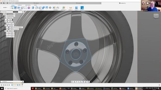 Fusion360 Wheel Lesson смотреть онлайн