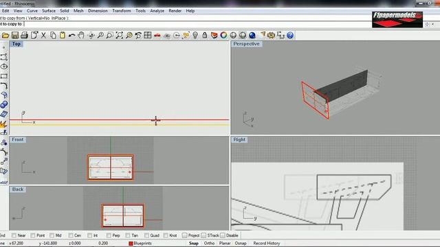 Paper Models Creation in Rhinoceros 4 in Russian - Lesson 06 (part 5/11) смотреть онлайн