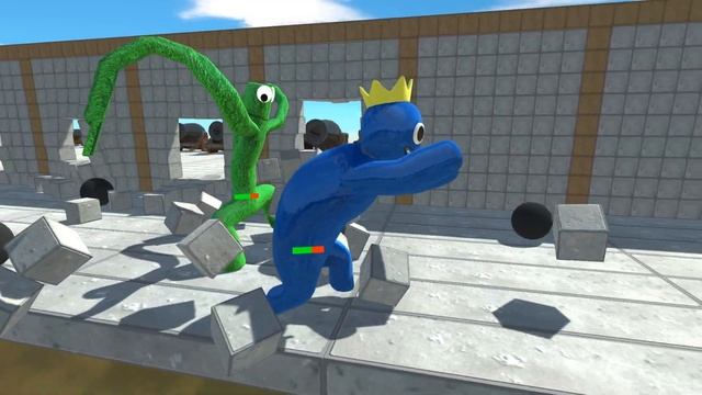 Challenge Going Through Super Cannons - Animal Revolt Battle Simulator смотреть онлайн