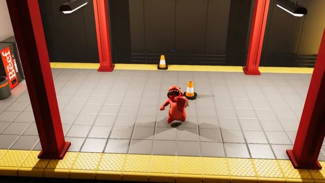 Танец ХардБас в Gang Beasts смотреть онлайн