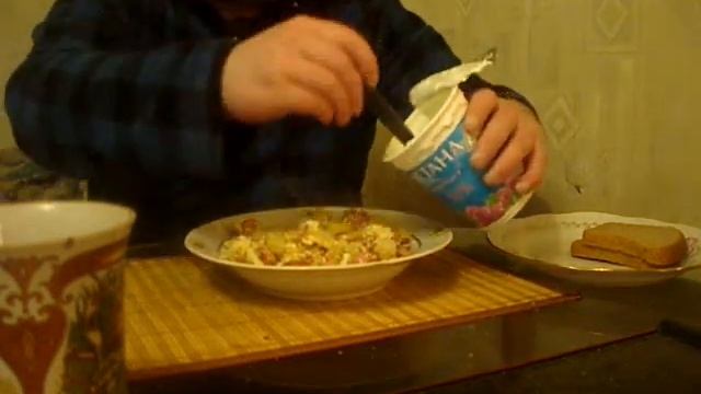 Бюджетный обед холостяка.