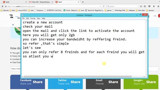 How to earn free space on SEEDR.CC смотреть онлайн