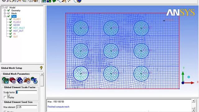 Ansys ICEM CFD: Hexa Mesh Creation смотреть онлайн