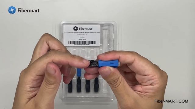 SC/UPC Fiber Fast/Quick Connector Singlemode Pre-polished Ferrule Field Assembly Connector смотреть онлайн