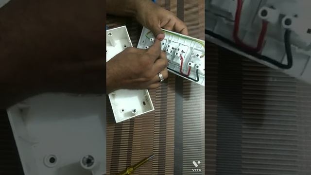 junction box two switch two socket wiring | 2022 gang box connection.. смотреть онлайн