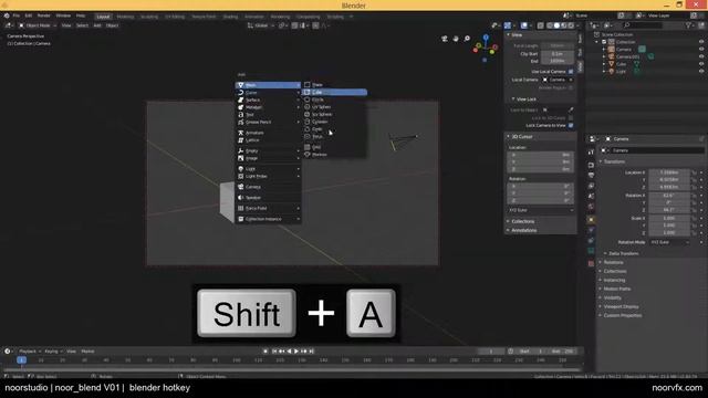 Blender hotkey смотреть онлайн