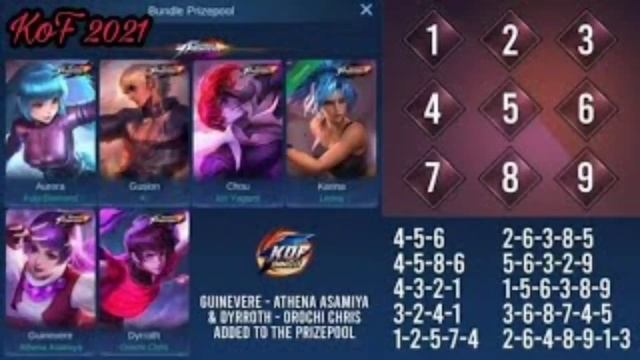 MLBB Kof pattern For 2021🥰🥰🥰 смотреть онлайн