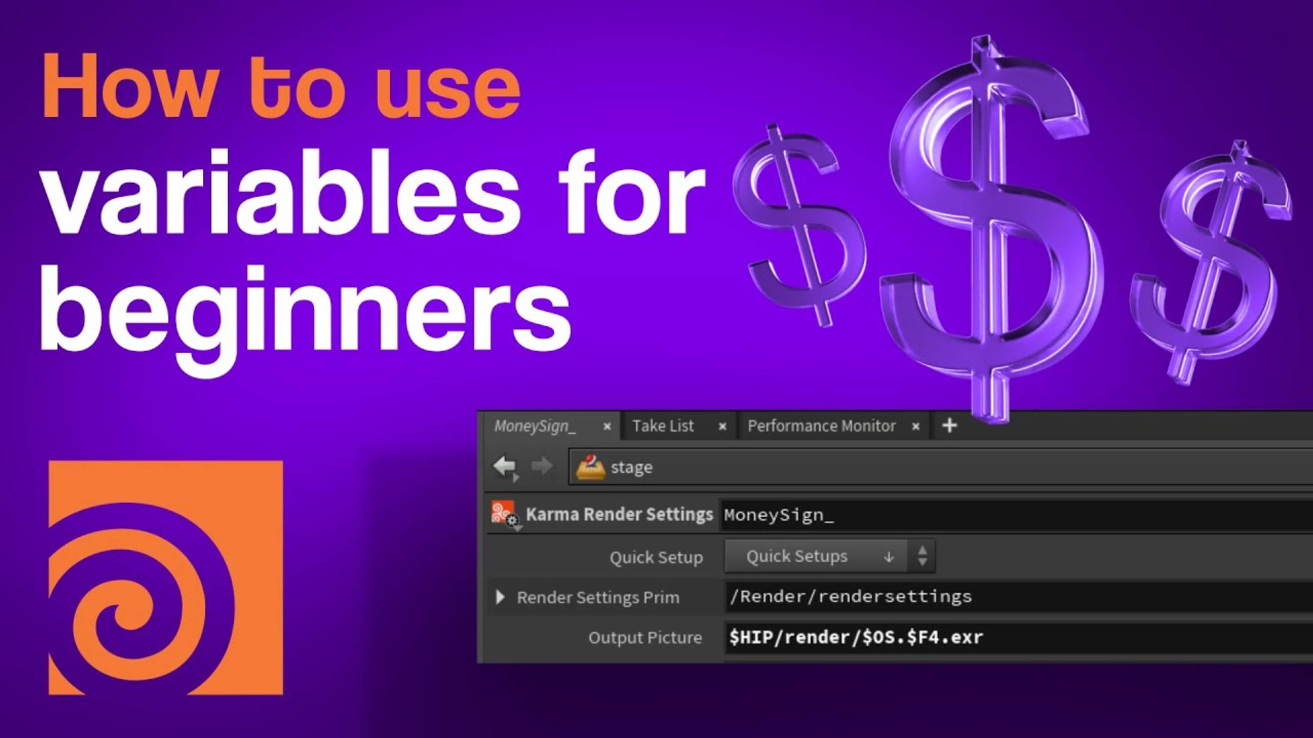 How to work with (Variables) in Houdini for the Beginner смотреть онлайн