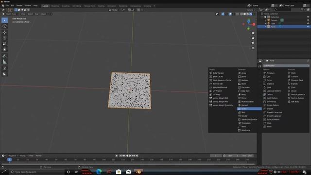 blender tutorial-modeling terrazzo floor in blender 2.83|modeling tutorial смотреть онлайн