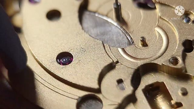 Servicing Paul Picot ETA 2824 Part 3 Of 4 Oiling / หยอดน้ำมันเครื่อง ETA 2824