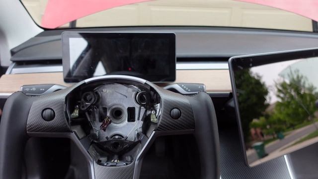 Yoke Steering Wheel For Tesla Model 3 & Y - Model S Plaid Style Yoke Review 2021 смотреть онлайн