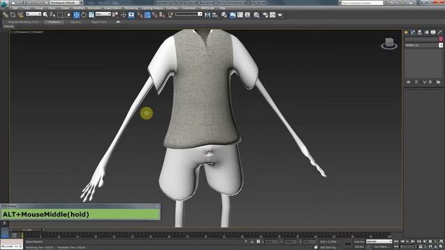 Tutorial: 3Ds Max: Modelling: #13: Basic Character: Texturing: Part 1 смотреть онлайн