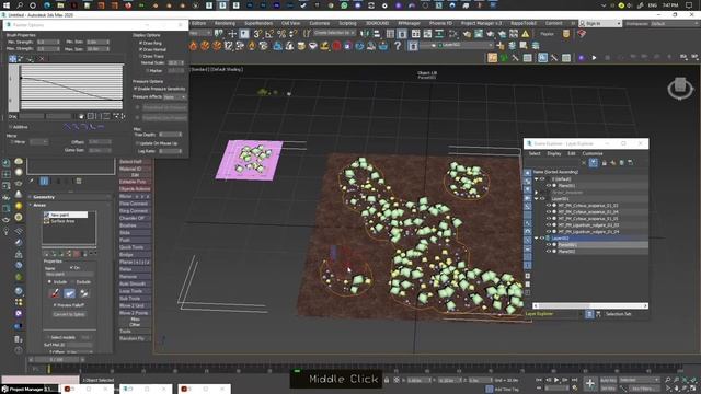 How to scatter plants trees with Forest Pack 3ds Max Archviz Quick Tips Series смотреть онлайн