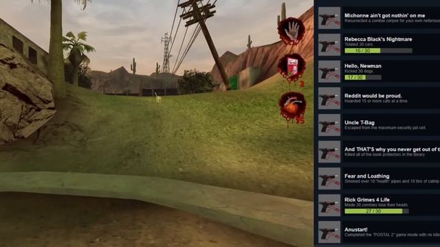ONLY 9% of players Completed this! cats cats Postal 2 Achievements смотреть онлайн