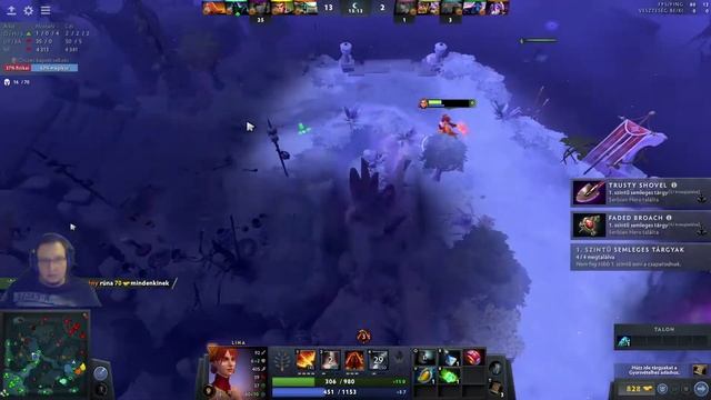 Dota 2 Gameplay Lina support смотреть онлайн
