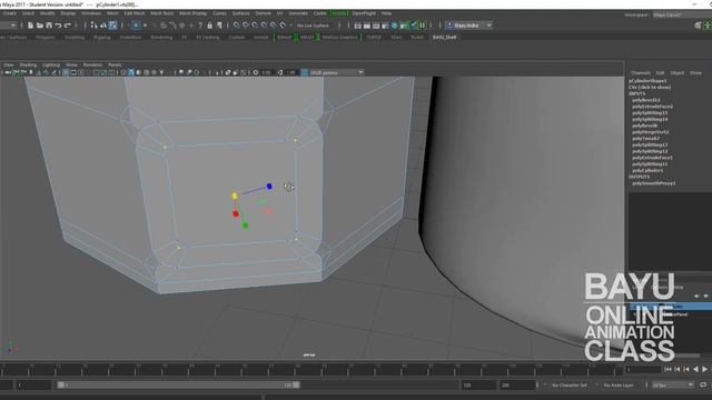 DA2K17 - MDL s0501 - Creasing with Bevel Tool pt02 - 17122301 смотреть онлайн