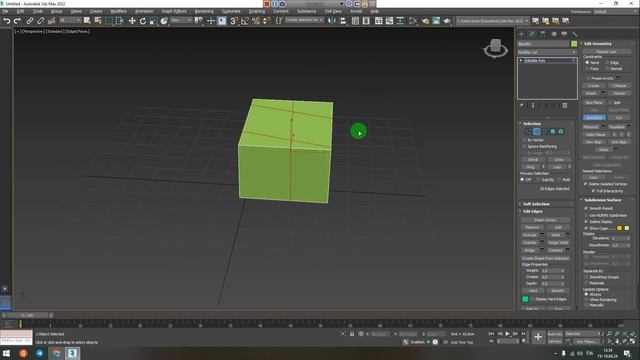 3Ds max 10-dars Connect cut quick slice, Slice plane Rec 2024-04-19 13;27;26 смотреть онлайн