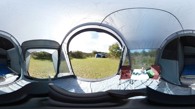 Outwell Nevada 5P Tent - 360 video (2019) смотреть онлайн