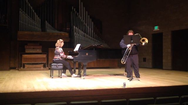 Student Repertiore Recital - Rodrigo's "Concierto de Aranjuez: Adagio" for Cimbasso & Piano смотреть онлайн
