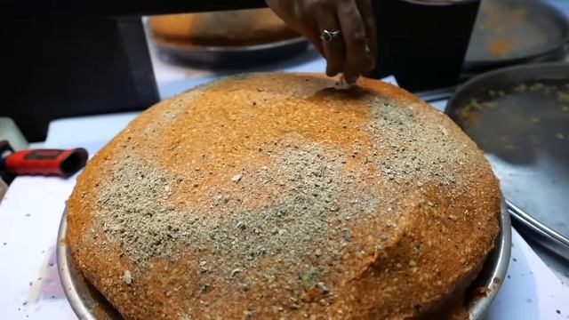 Индийская уличная еда - Лучшие жареные молочные блины Пушкар Раджастхан Индия смотреть онлайн