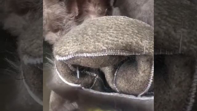 Варежки из натурального меха смотреть онлайн