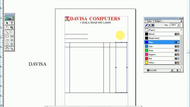 Adobe Pagemaker 7.0 Tools Tutorial 1 by Davisa Computer Training Institute skyzakmedia смотреть онлайн