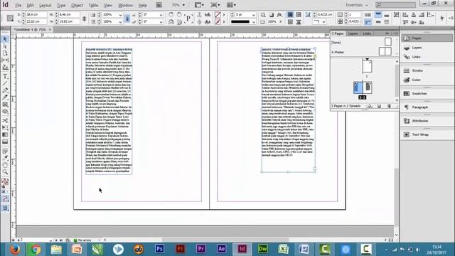 Teknik membuat sambungan halaman seperti koran dan majalah di adobe indesign смотреть онлайн