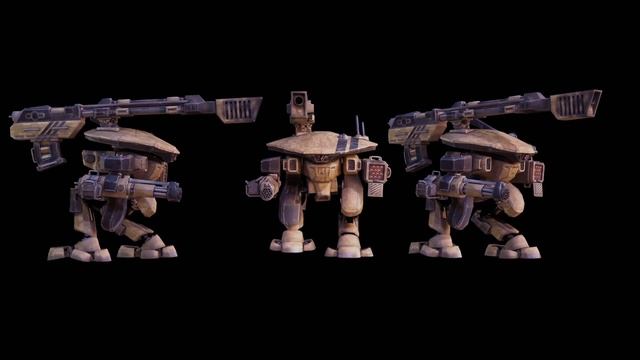 Mecha walk cycle in Blender смотреть онлайн