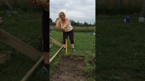Грядки на целине без перекопки