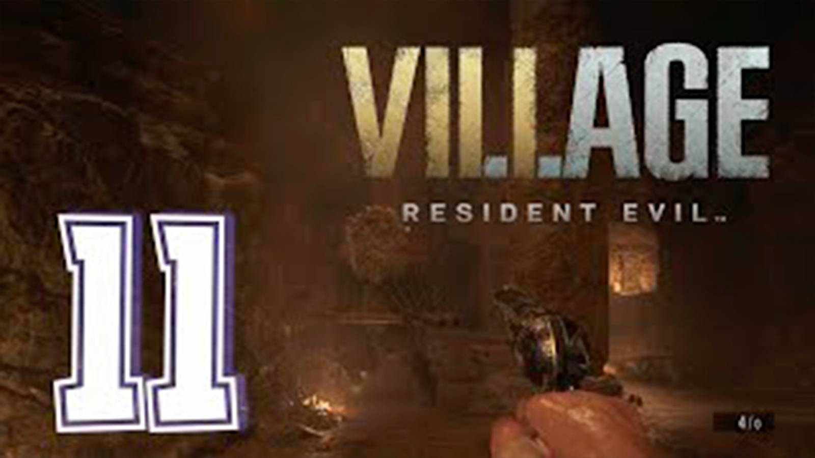 Прохождение Обитель зла 8. Деревня. часть 11. Громила с топором