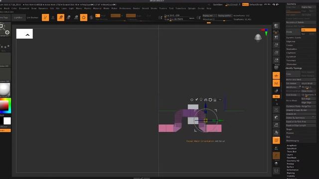 Exploring Zbrush with Michele : Custom skirt curve brush exploration.. смотреть онлайн