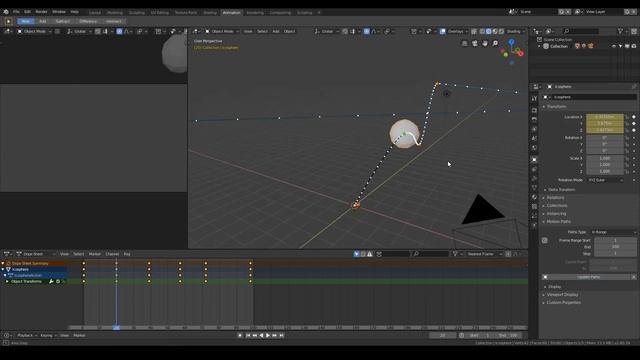 Tutorial Animatie in Blender: #6 Motion Path смотреть онлайн