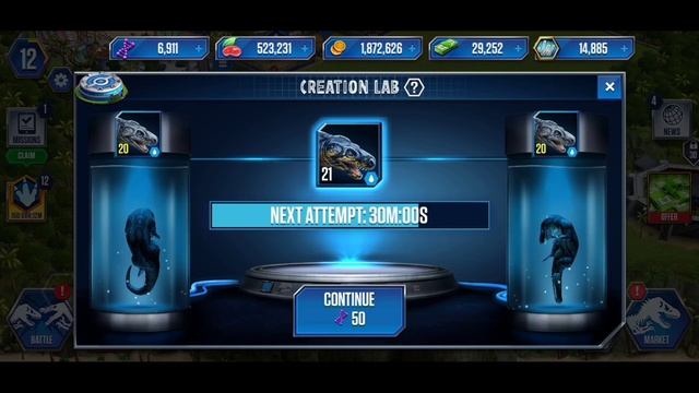 Jurassic World The Game Limnoscelis Dinosaur Max Level Gameplay