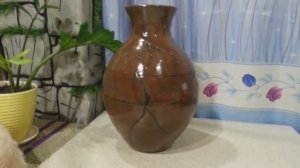 Как сделать кувшин, вазу из папье- маше.How to make a jug, a vase of papier-mache.