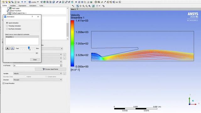 Streamline plot and animation смотреть онлайн
