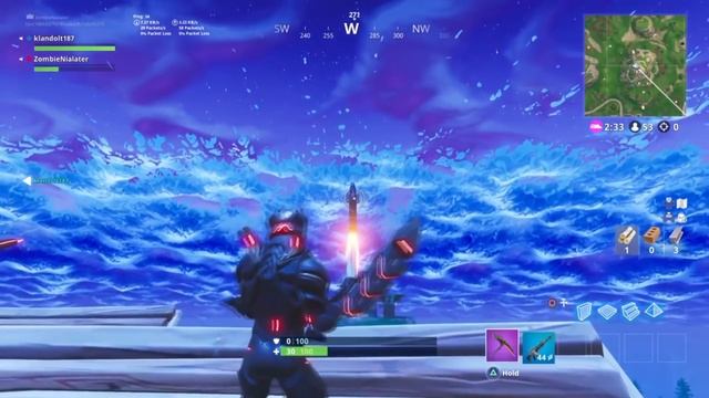 FULL FORTNITE ROCKET LAUNCH! (NEW CRACK IN THE SKY) - Fortnite Battle Royale смотреть онлайн