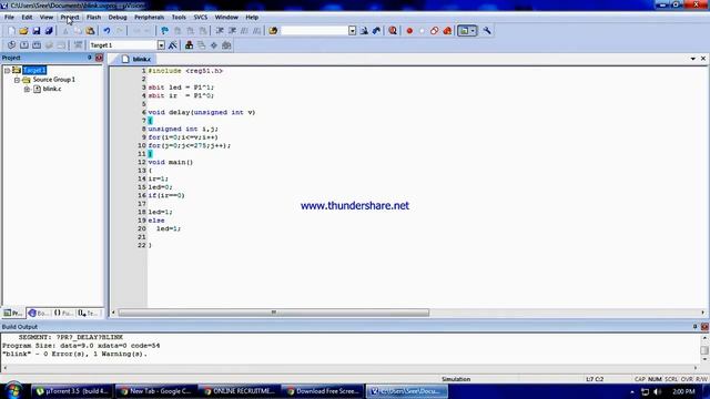 How to create Hex file in KEIL смотреть онлайн