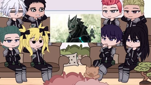 Kaiju No: 8 React To Kafka Hibino // Gacha React