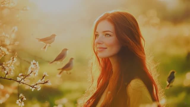 Вот женщина идёт (видео на мои стихи ,созданное с помощью ИИ) смотреть онлайн