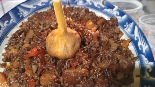 Самый вкусный плов-из красного и дикого риса. Как в ресторане! 🫵👌🤘👄👅 #плов смотреть онлайн