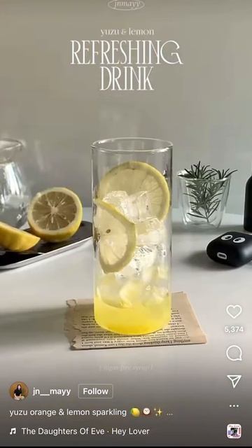 Yuzu orange & lemon sparkling смотреть онлайн