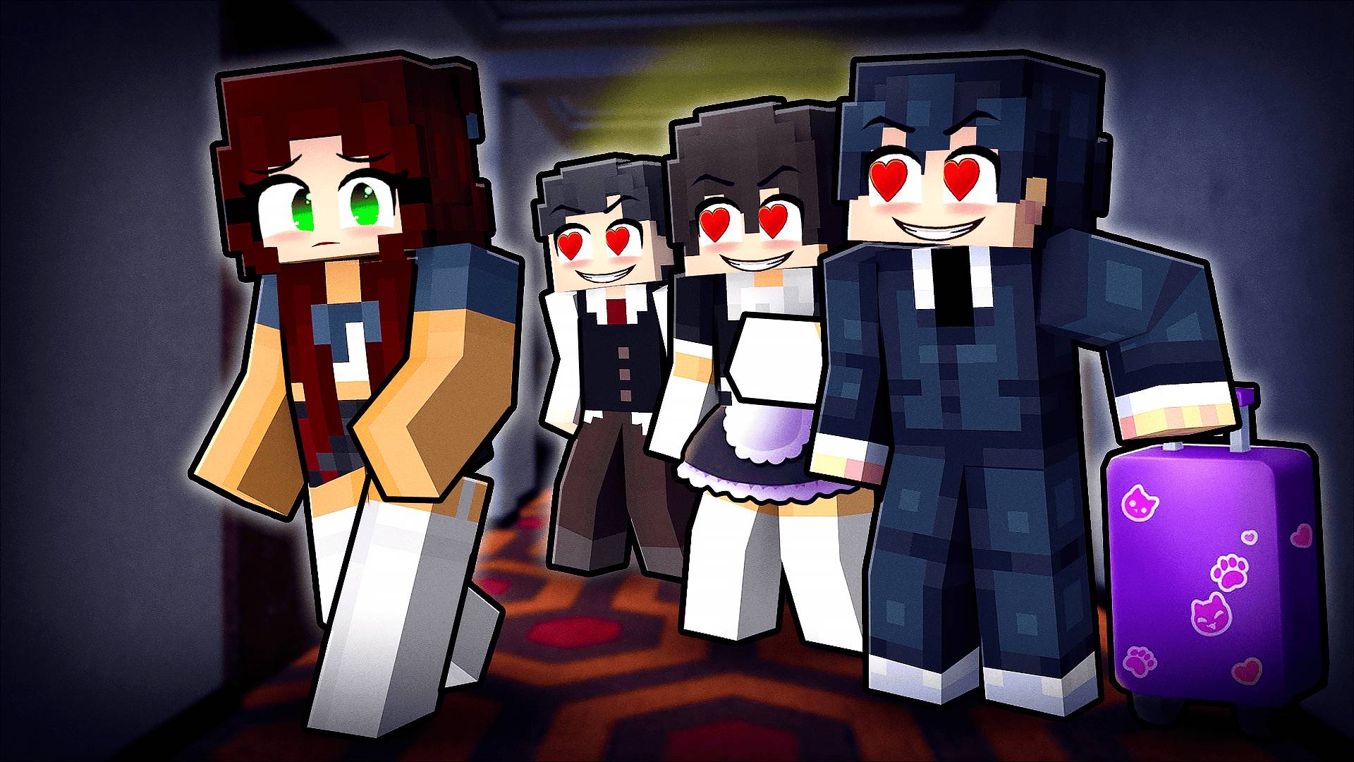 Одна Девушка в Отеле с БЕЗУМНЫМИ ЯНДЕРЕ! смотреть онлайн