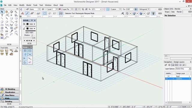 2017 Vectorworks Fundamentals - Applying Graphics To A Model смотреть онлайн